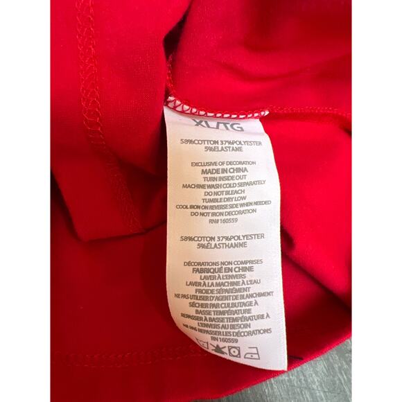 NWT USC Trojans WEAR by Erin Andrews Women's Open Hole Razorback Tank Top Red XL - Picture 4 of 4